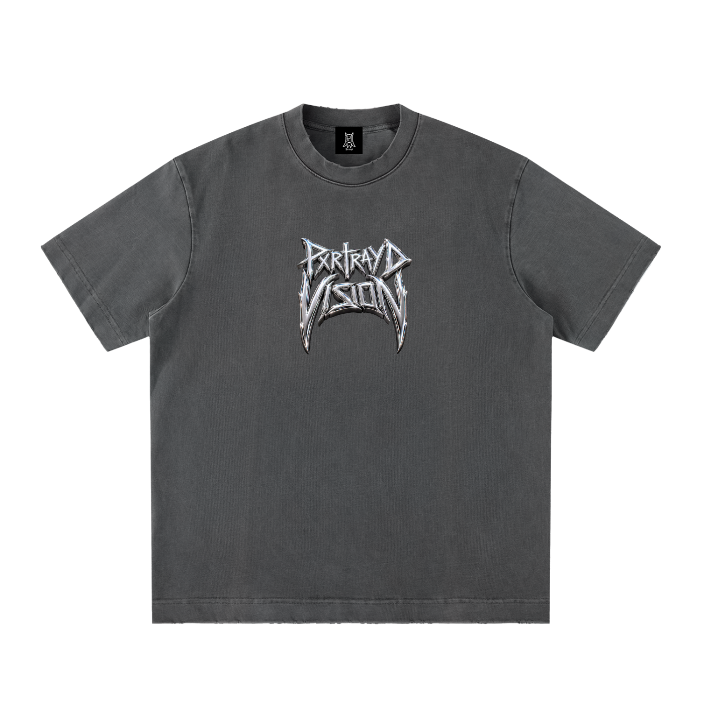 Chrome Frayed T-Shirt