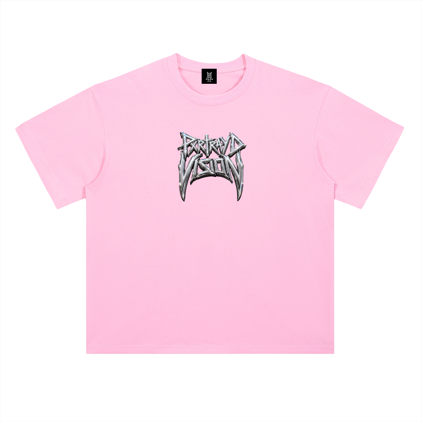 Chrome Drop Shoulder Cotton T-Shirt