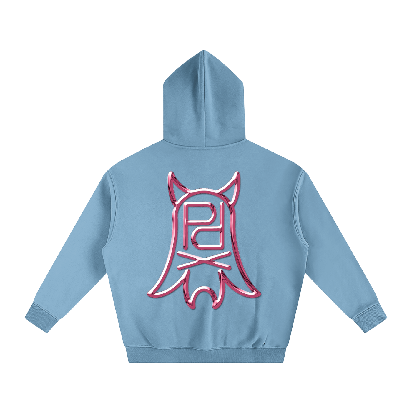 Chrome (Pink) Fleeced Hoodie