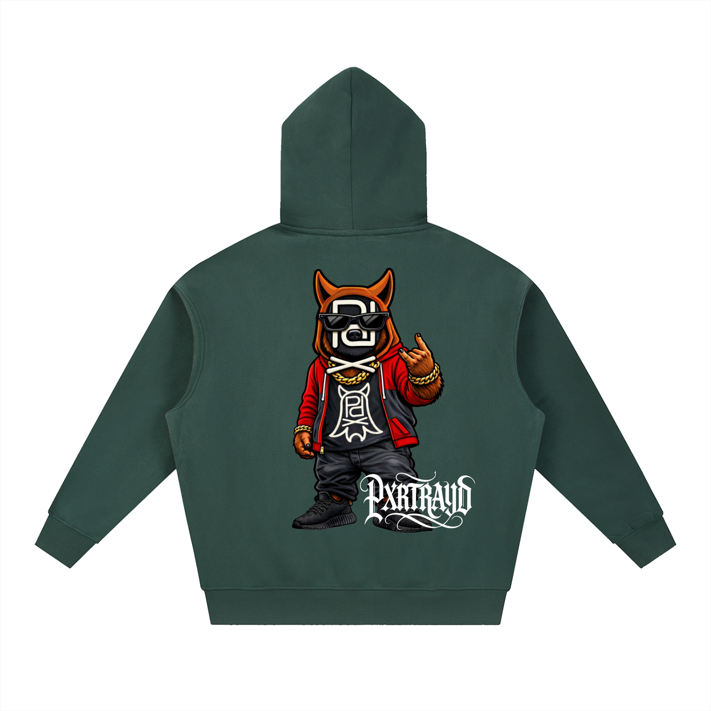 "The Full Bear" Oversized Hoodie