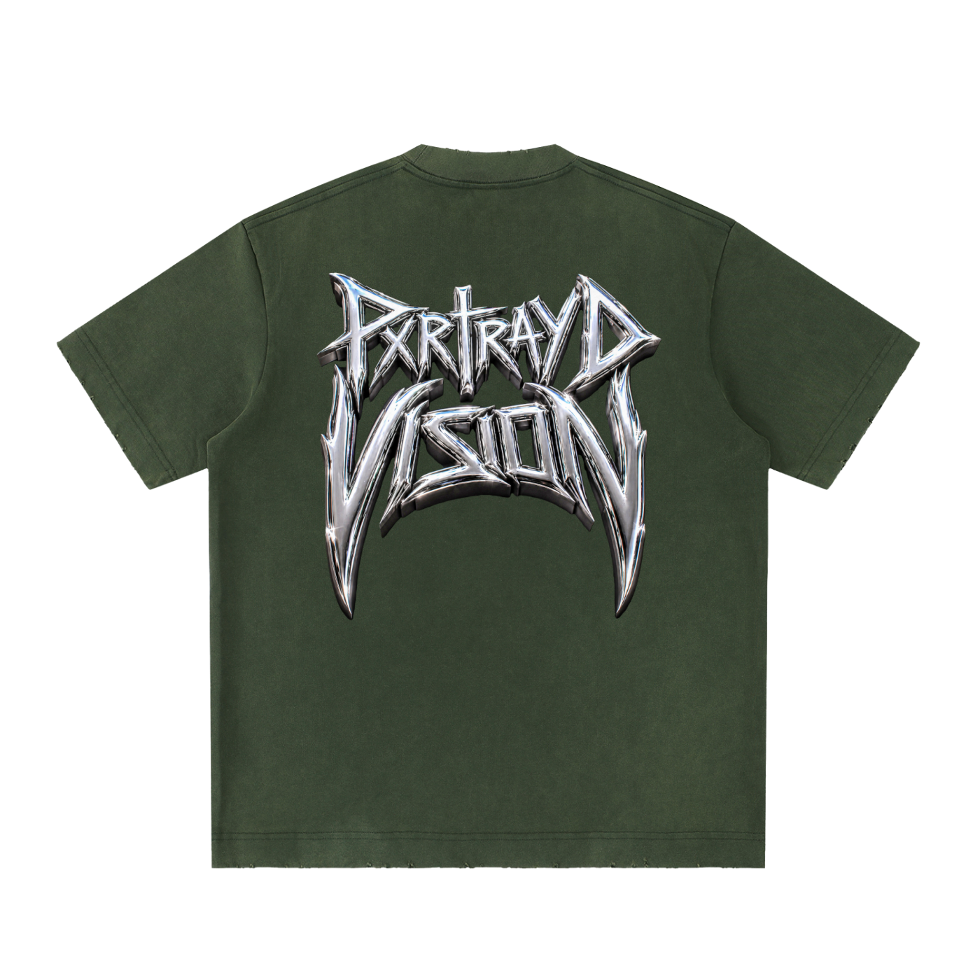 Chrome Frayed T-Shirt