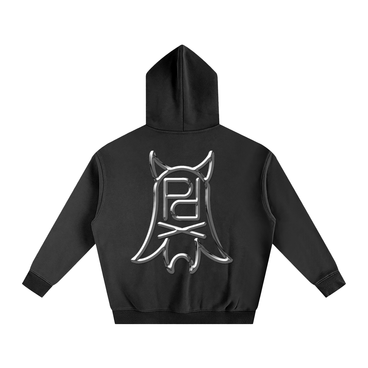 Chrome Fleeced Hoodie