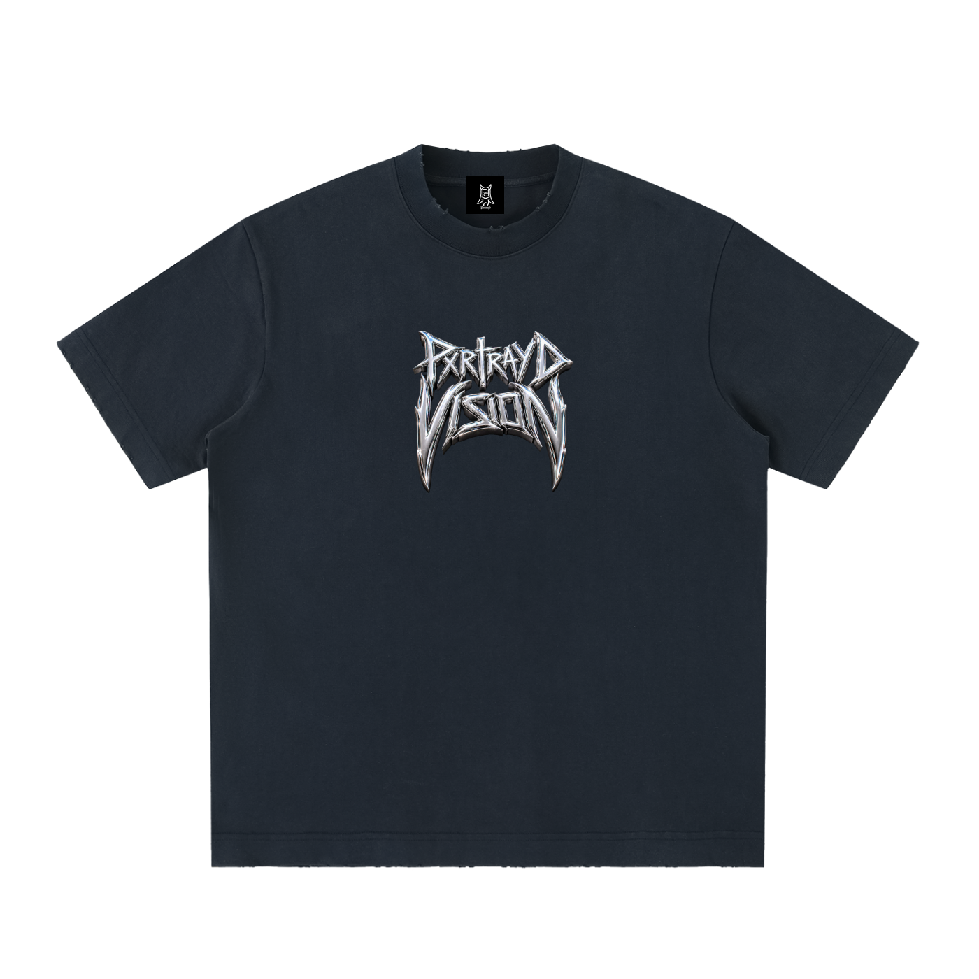 Chrome Frayed T-Shirt
