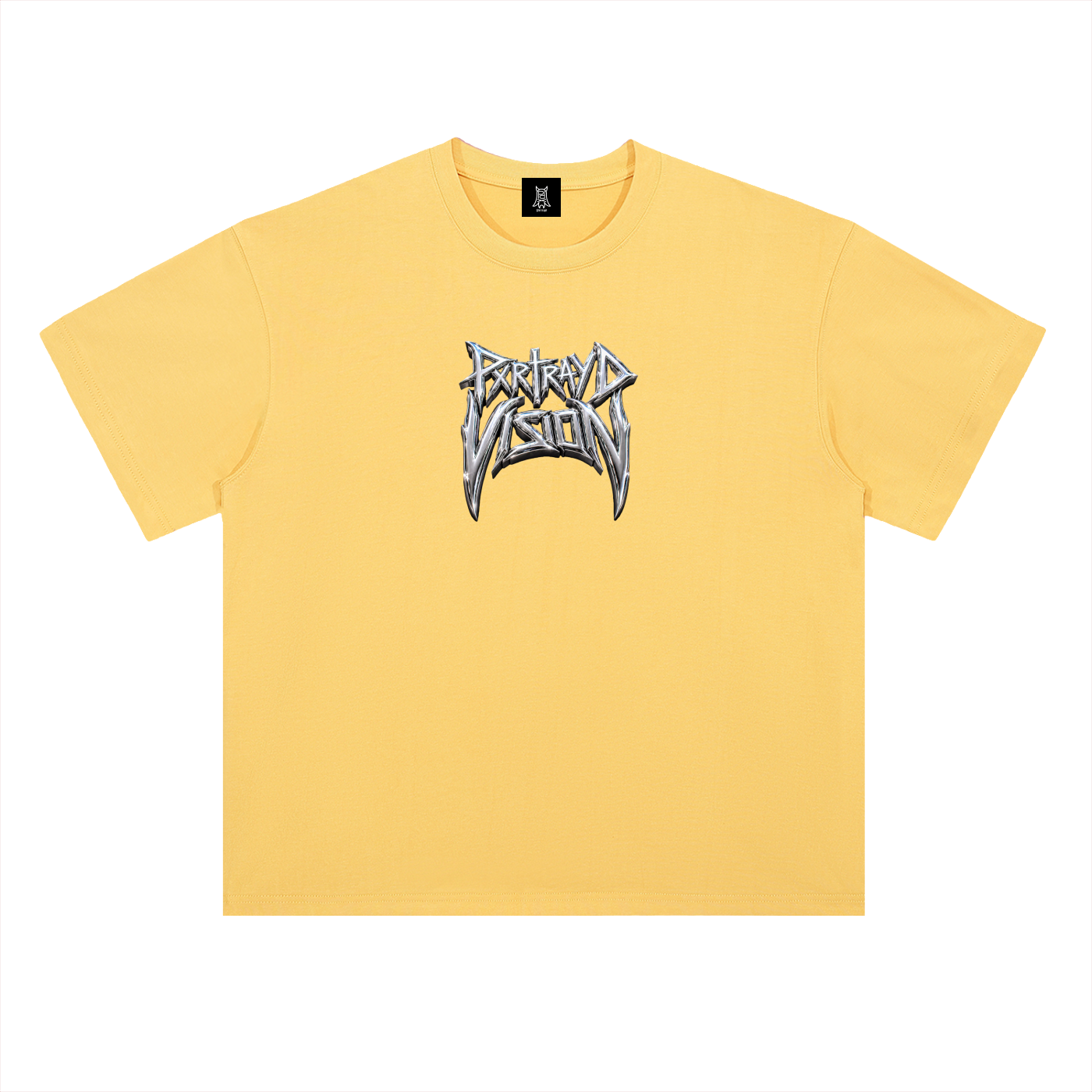 Chrome Drop Shoulder Cotton T-Shirt