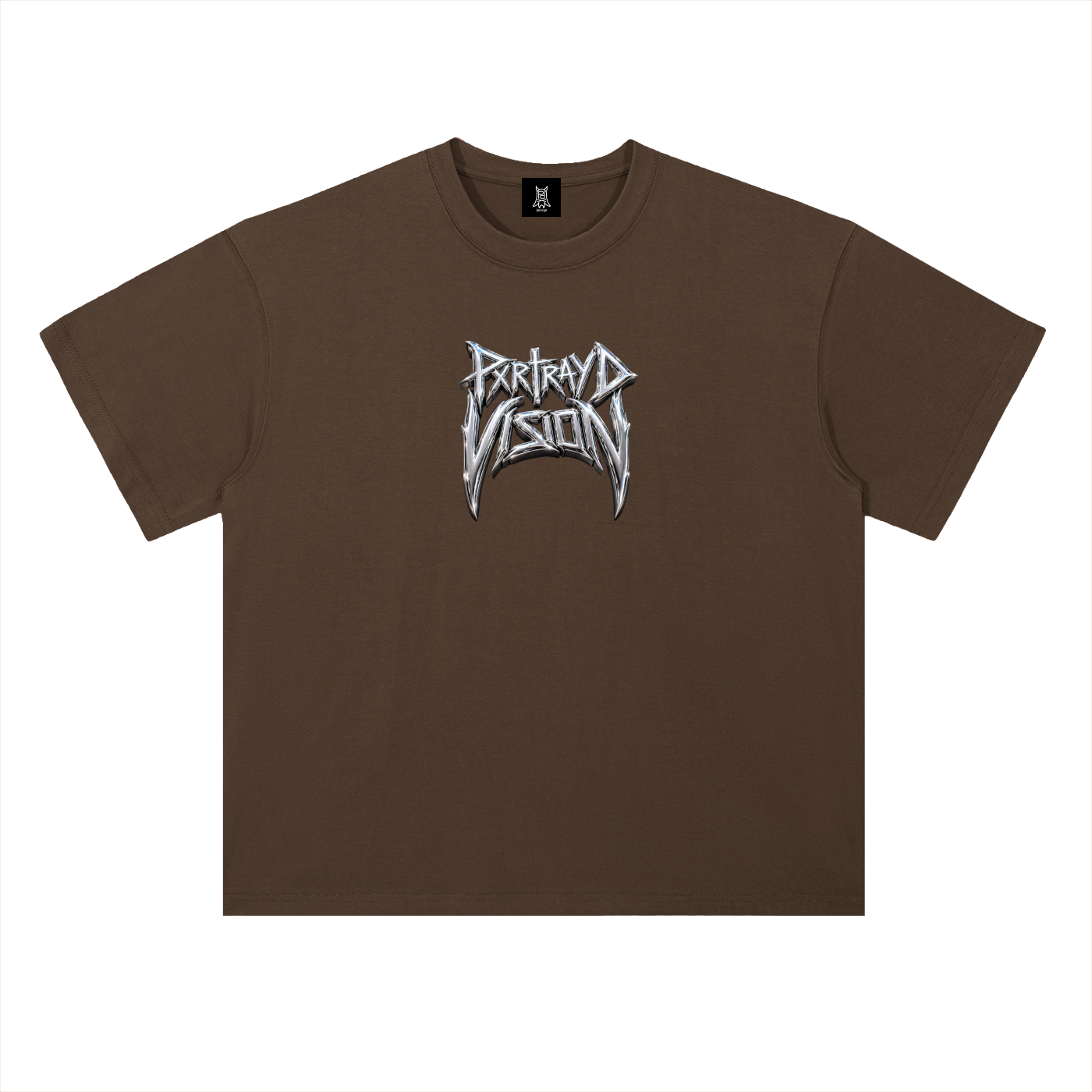 Chrome Drop Shoulder Cotton T-Shirt