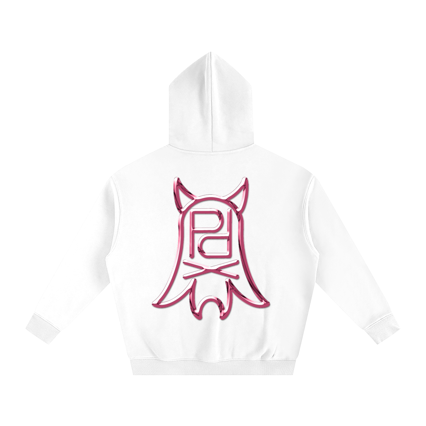 Chrome (Pink) Fleeced Hoodie