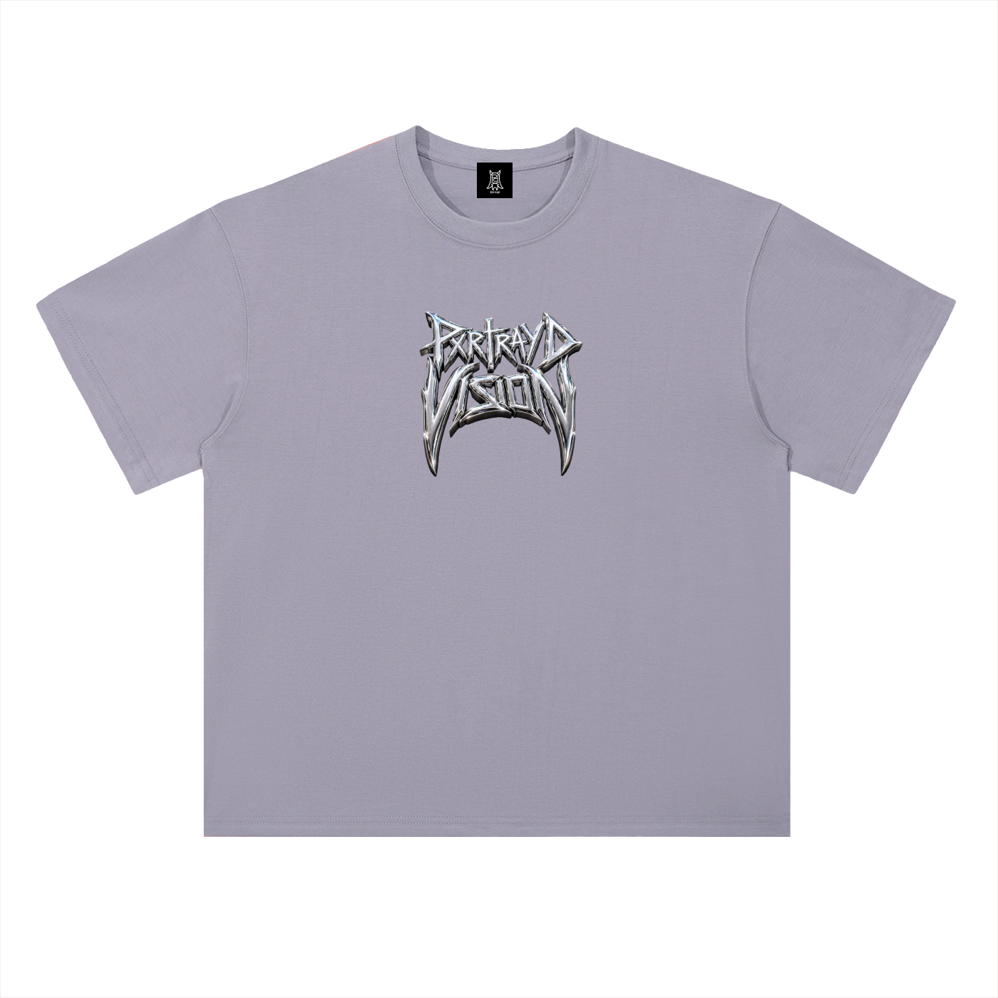 Chrome Drop Shoulder Cotton T-Shirt