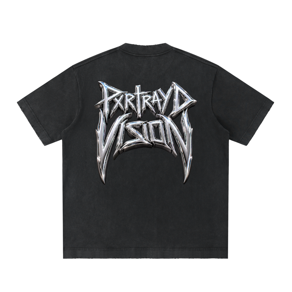 Chrome Frayed T-Shirt