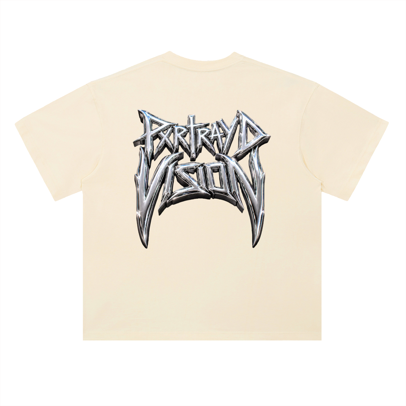 Chrome Drop Shoulder Cotton T-Shirt