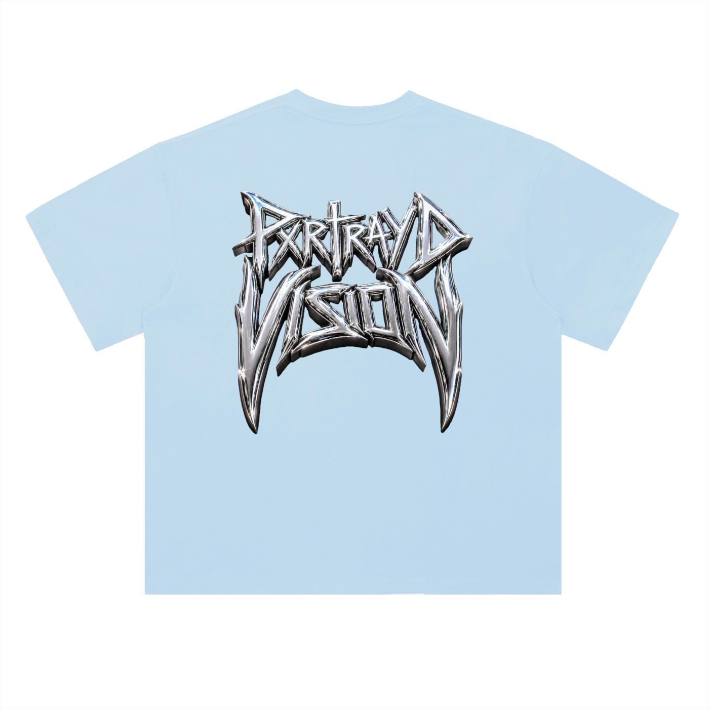 Chrome Drop Shoulder Cotton T-Shirt
