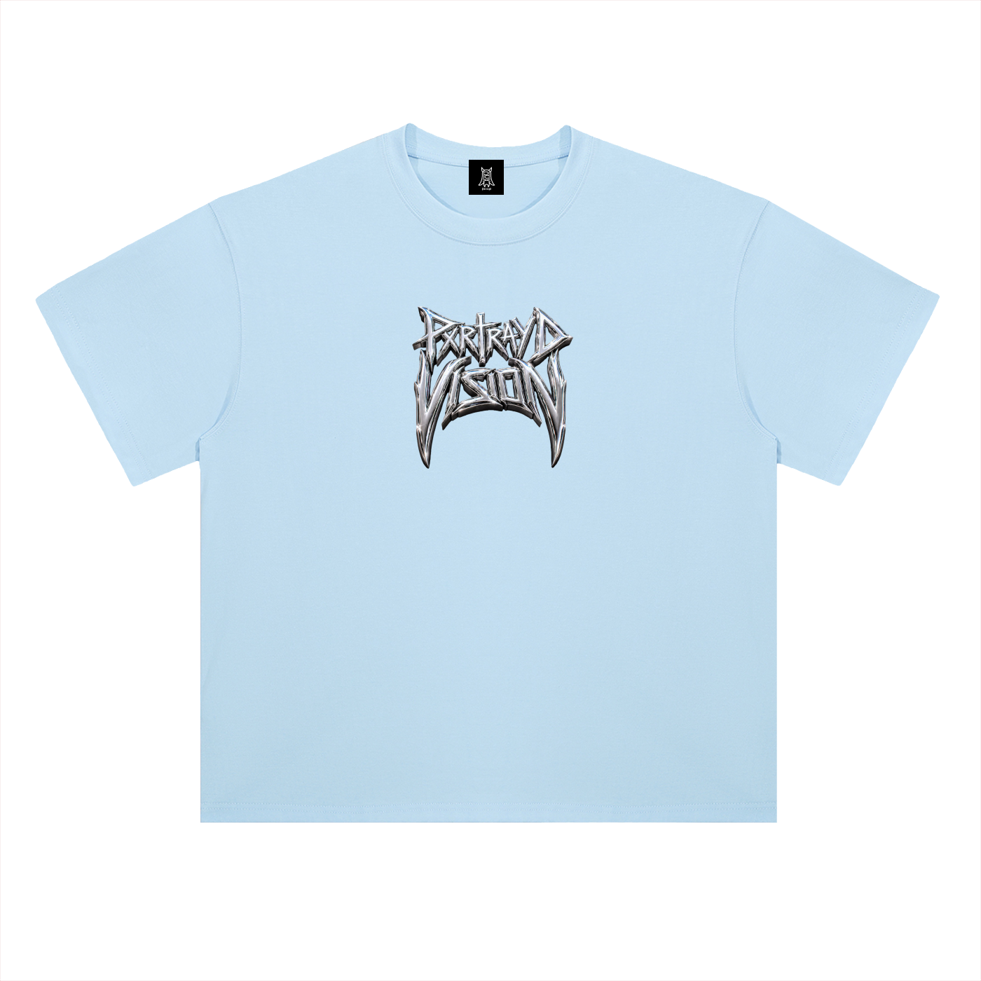 Chrome Drop Shoulder Cotton T-Shirt