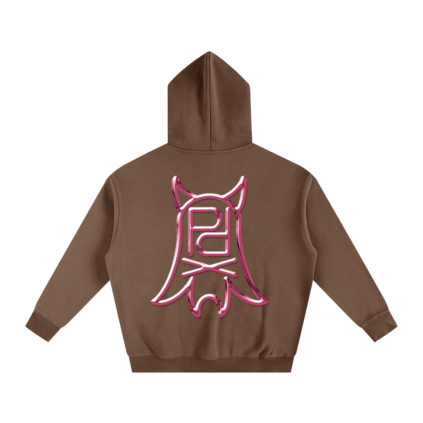 Chrome (Pink) Fleeced Hoodie
