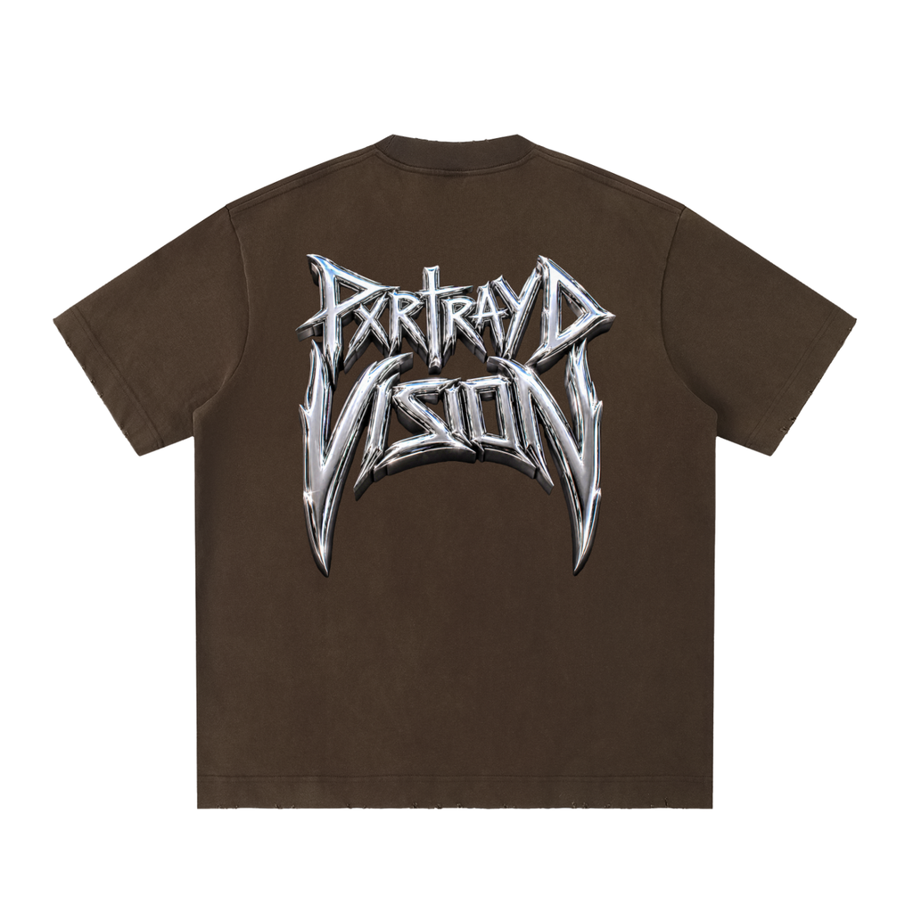 Chrome Frayed T-Shirt