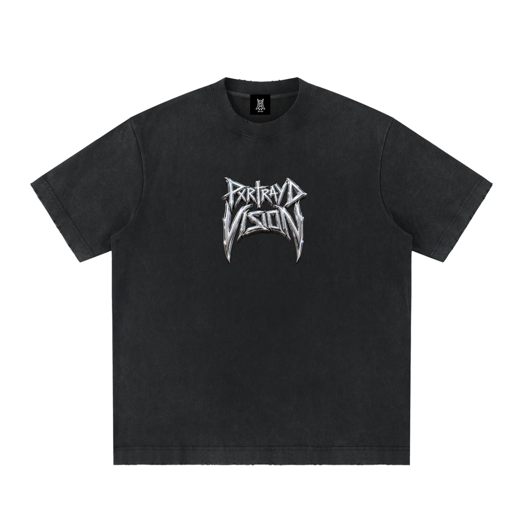 Chrome Frayed T-Shirt