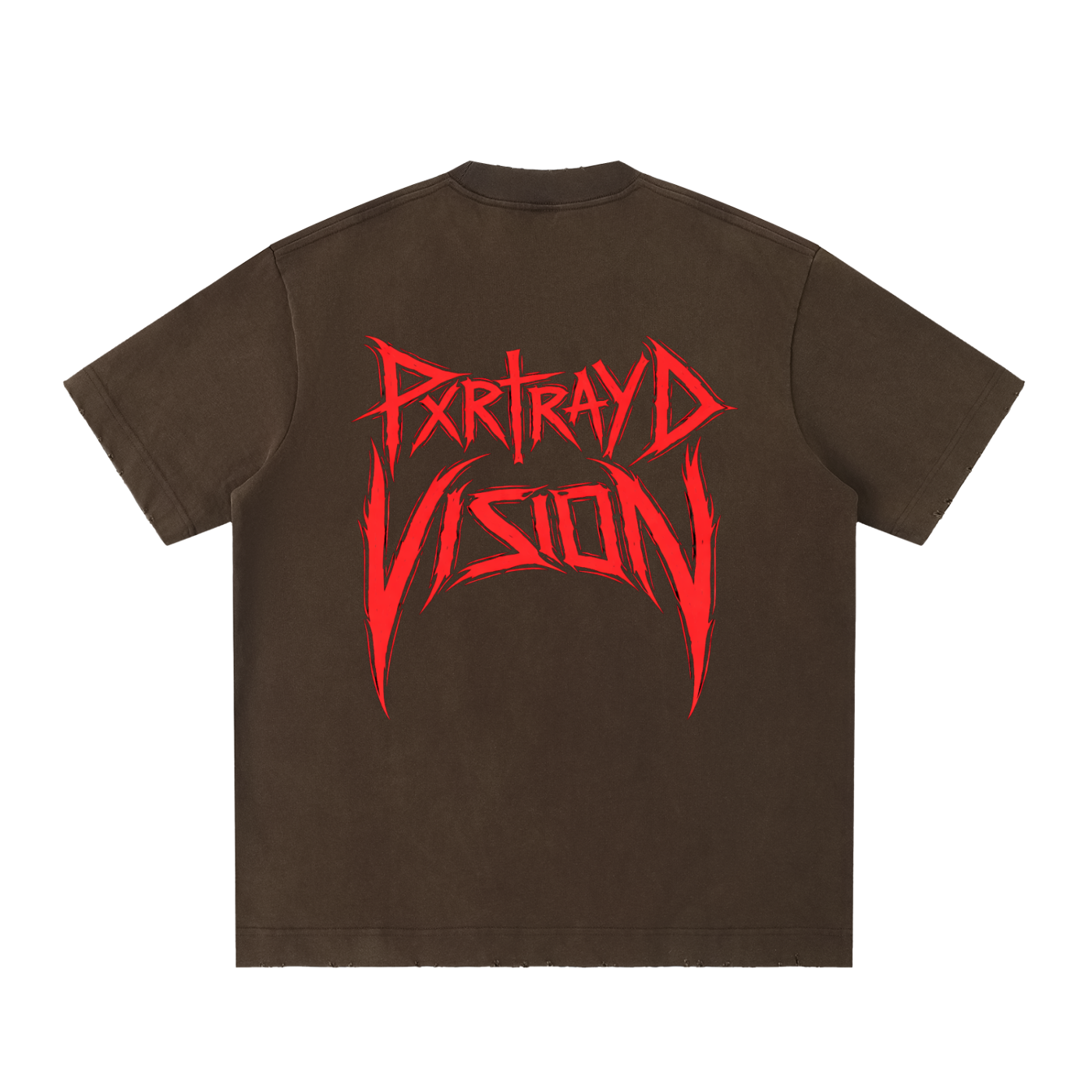 Pxrtrayd Vision Frayed T-Shirt