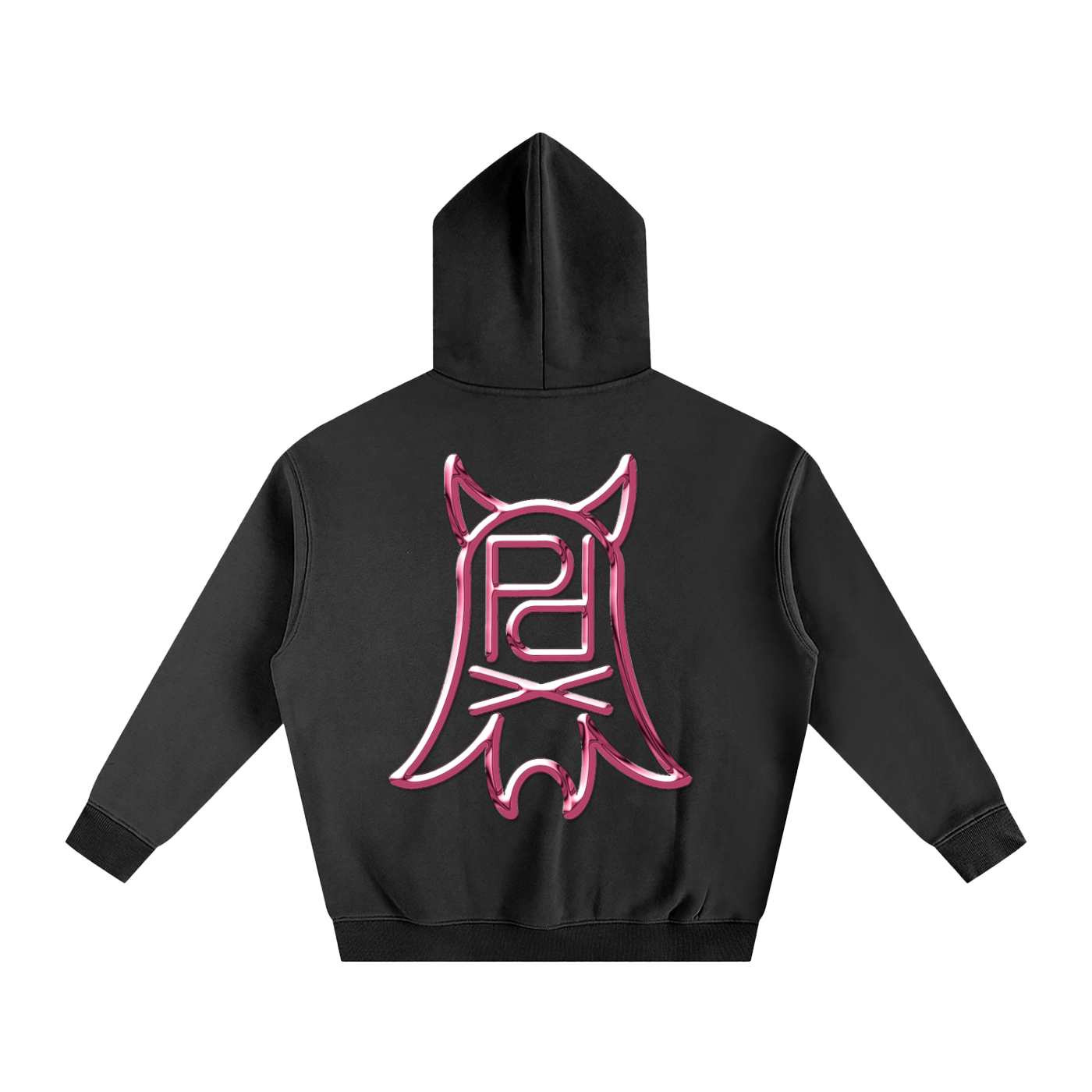 Chrome (Pink) Fleeced Hoodie