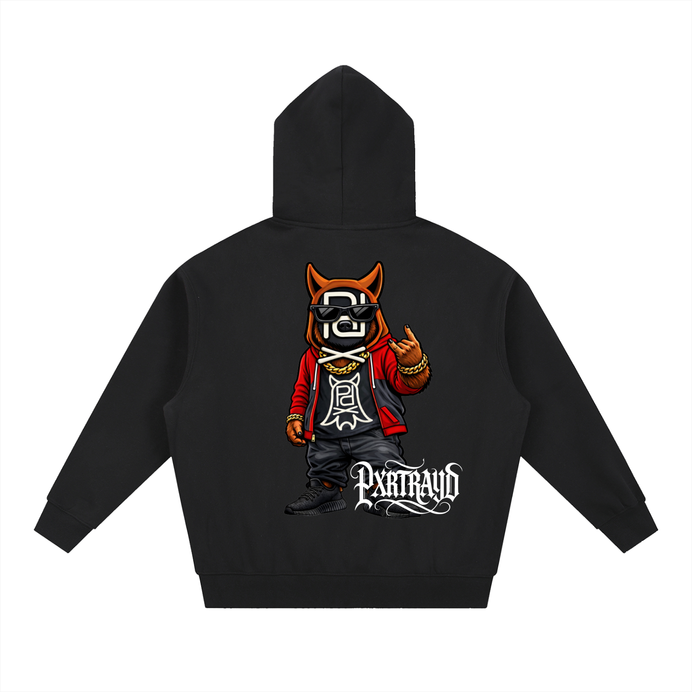 "The Full Bear" Oversized Hoodie