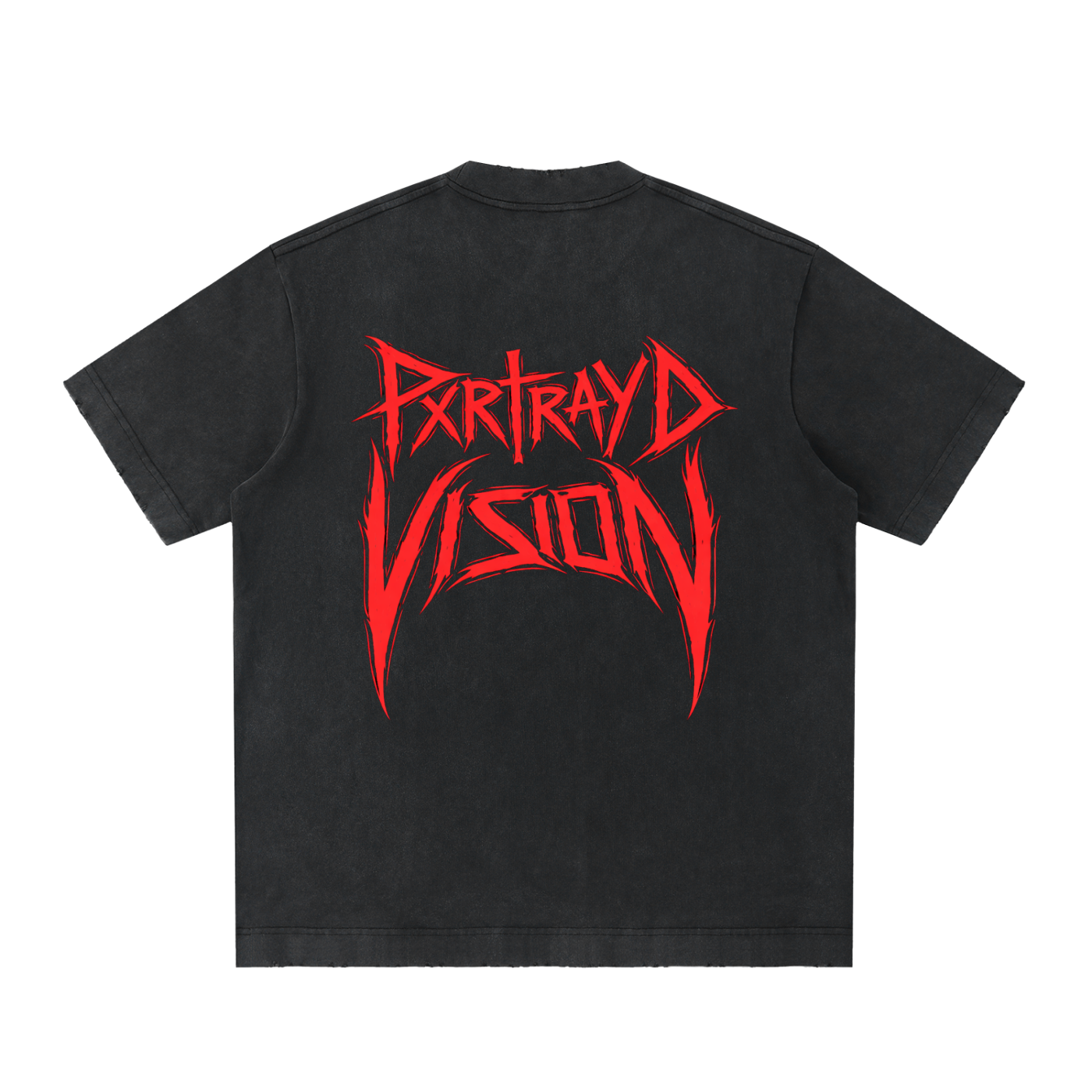Pxrtrayd Vision Frayed T-Shirt