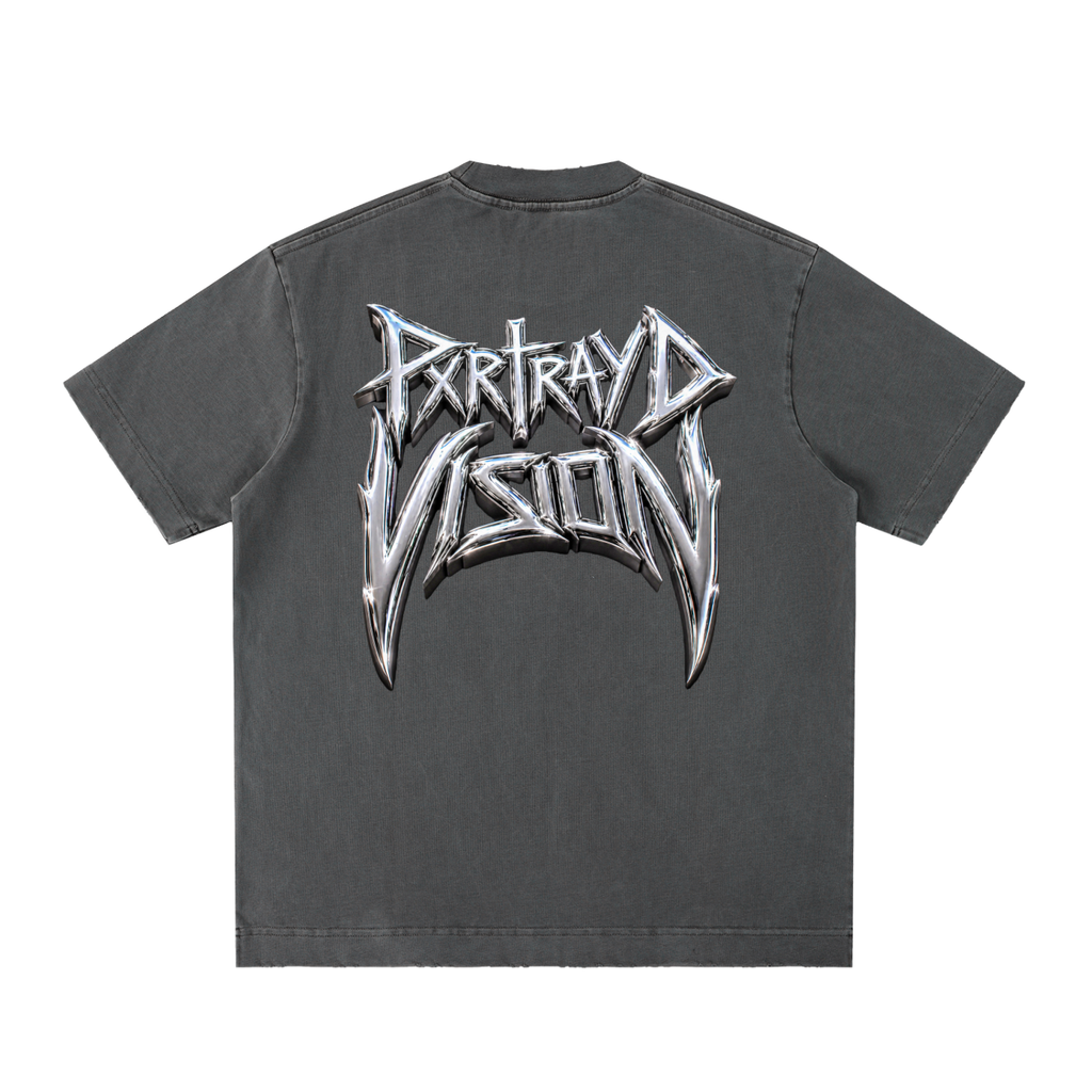 Chrome Frayed T-Shirt