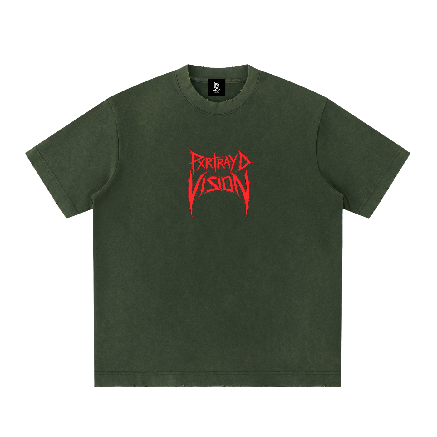 Pxrtrayd Vision Frayed T-Shirt