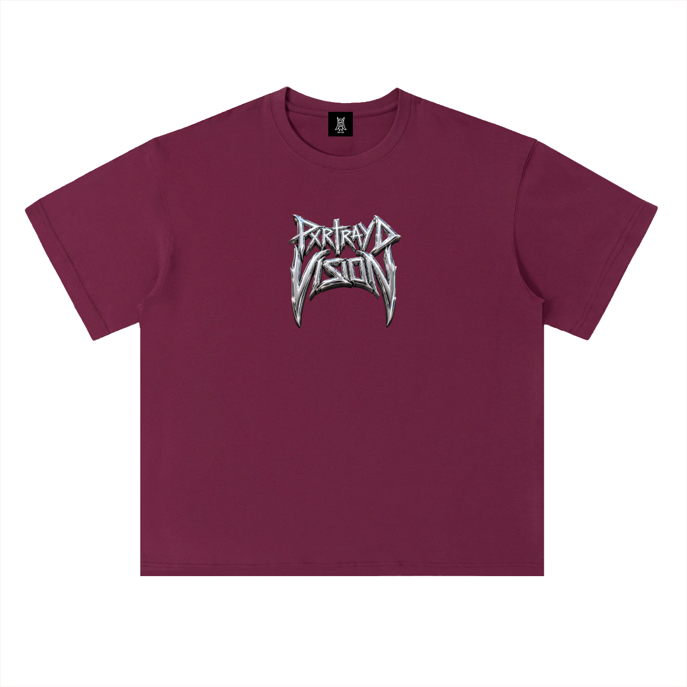 Chrome Drop Shoulder Cotton T-Shirt