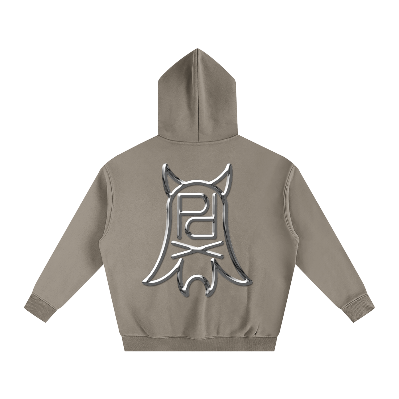 Chrome Fleeced Hoodie